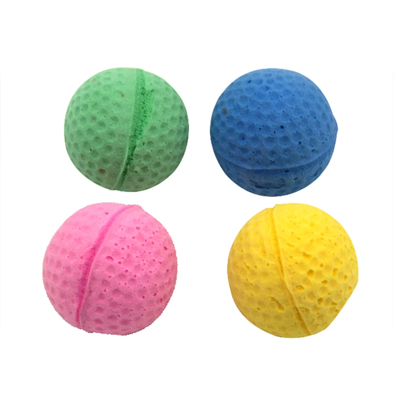 Cute Funny Cat Toys Stretch Plush Ball 0.98in Cat Toy Ball