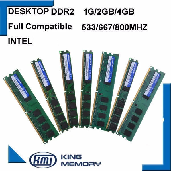 KEMBONA Original Chips Brand PC Desktop DDR2 1GB / 2GB / 4GB 800MHz / 667MHz / 533MHz DDR 2 DIMM-240-Pins Desktop Memory Ram-animated-img