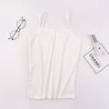Summer Sexy Camisoles Women Crop Top Sleeveless Shirt Sexy Slim Lady Bralette Padded Tops Strap Skinny Vest Camisole preview-3