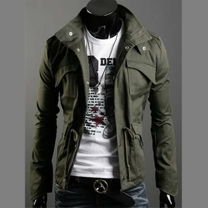 army style mens jackets