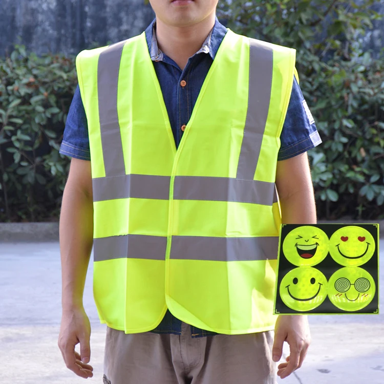 SPARDWEAR EN471 High visibility vest reflective safety vest safety clothing workwear free shipping-animated-img