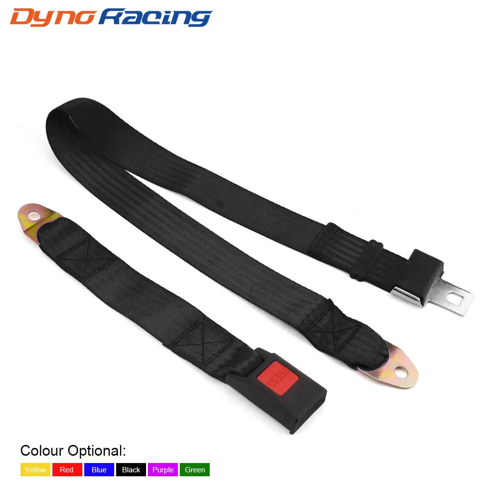 Universal Car Vehicle Seat Belt Extension Extender Strap Safety 2 Two Point Adjustable Belt  BX100742-animated-img