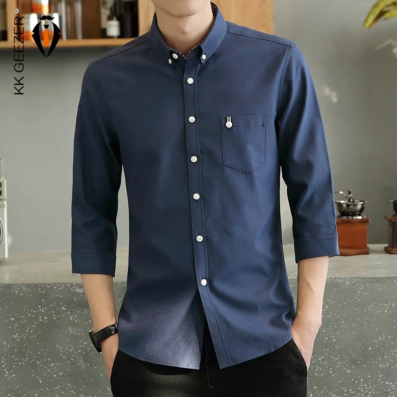 men's shirt with three buttons