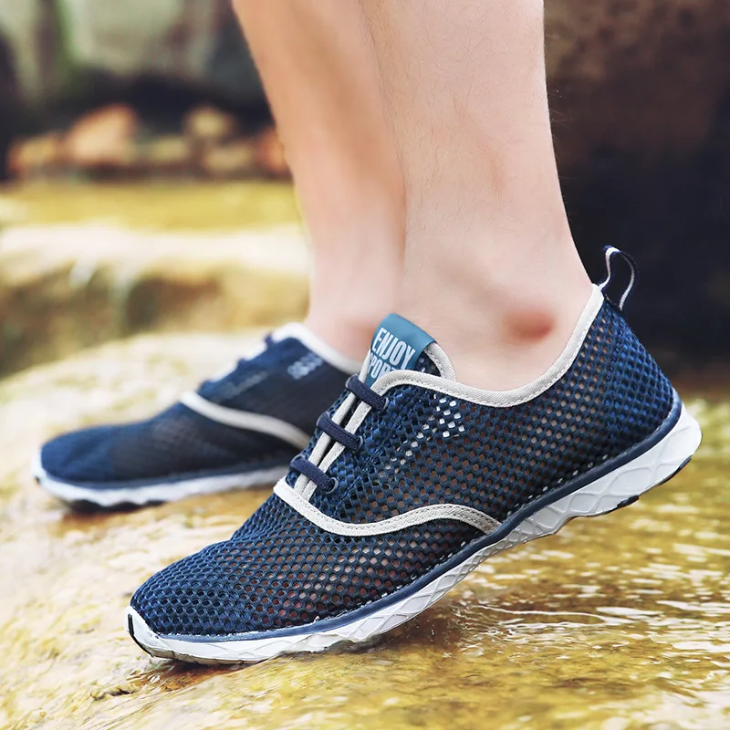 Breathable Mesh Shoes Men Casual Shoes 