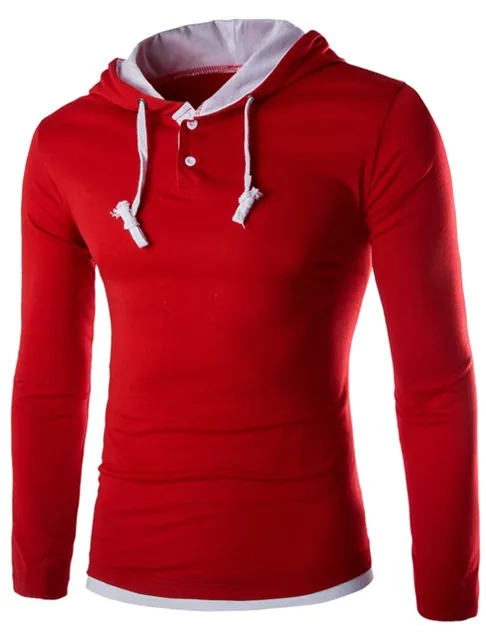2022 Autumn Long Sleeve Hooded T shirt 