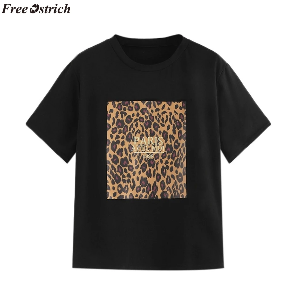 Black cheetah shirt Clearance