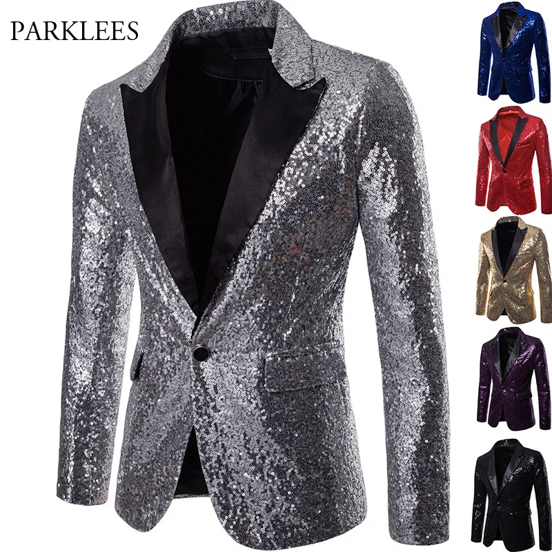 mens disco jacket