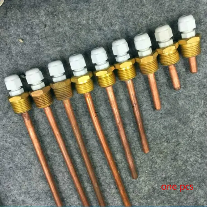קנו אינסטלציה | Thermowell G1/2 inch solar water heater temperature sensor  probe for solar water heater tank copper pipe fitting Connector