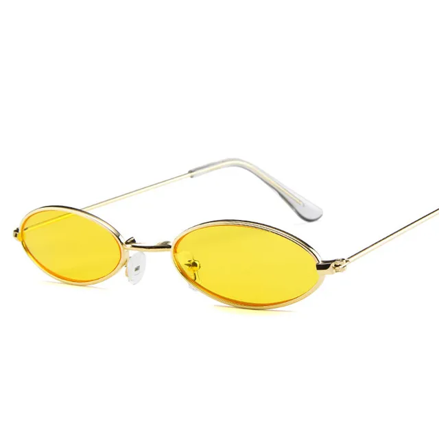 yellow retro glasses