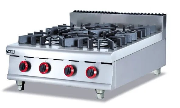 4 burner hob gas stove