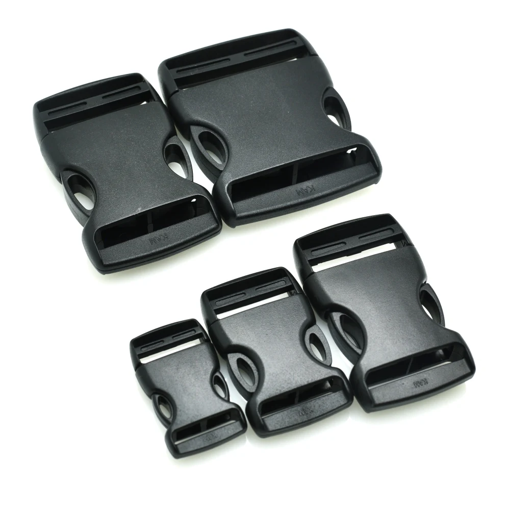 Plastic Side Release Buckles Clip Fastener Belt Luggage Bag Backpack Strap  Accessories 20mm - 50mm