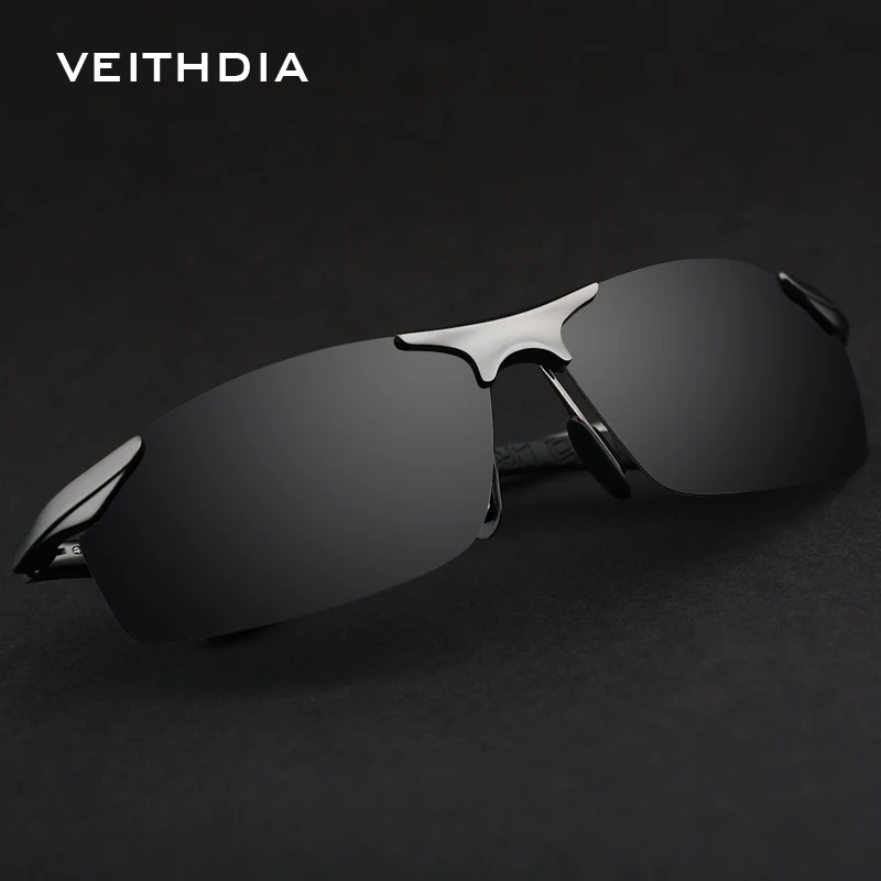 new design aluminum magnesium men polarized sunglasses