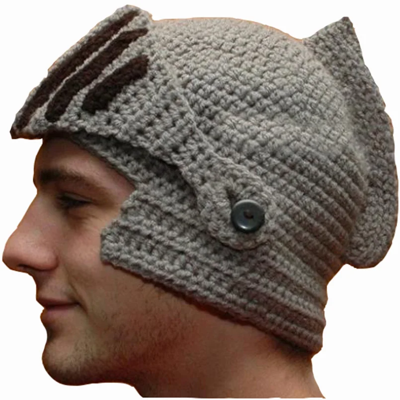 INDJXND Winter Funny Roman Men Beanies 
