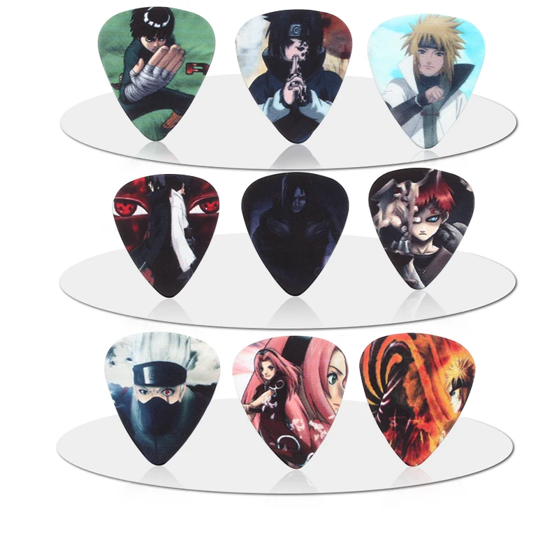 naruto guitar picks