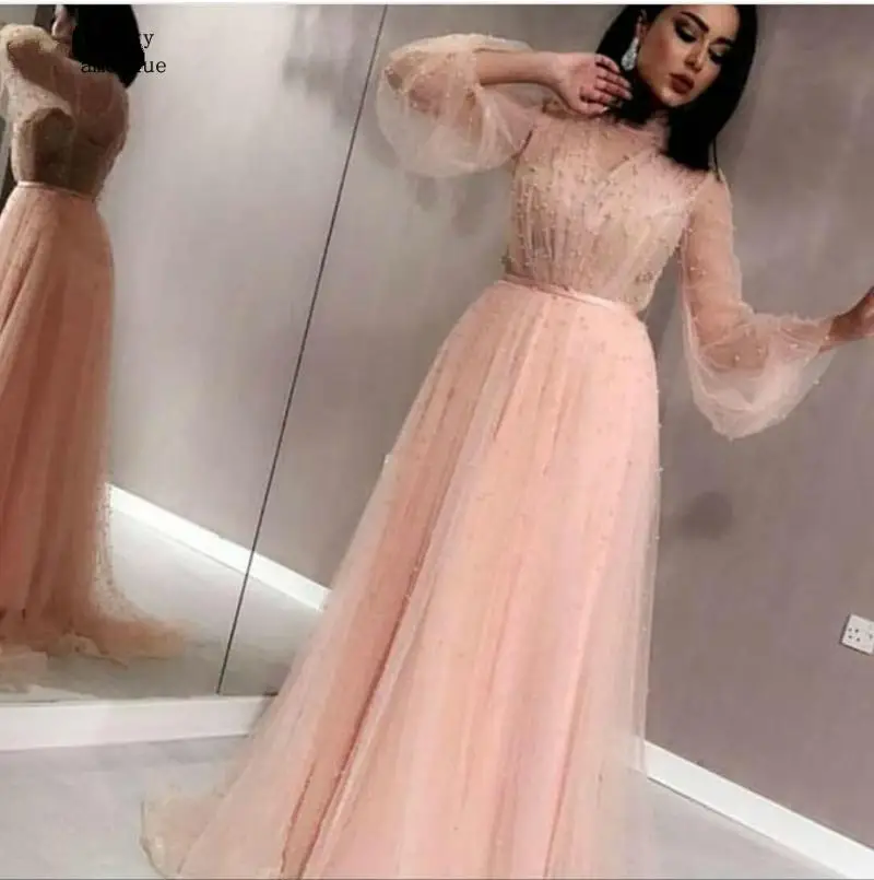 Long sleeve evening dresses 2020 