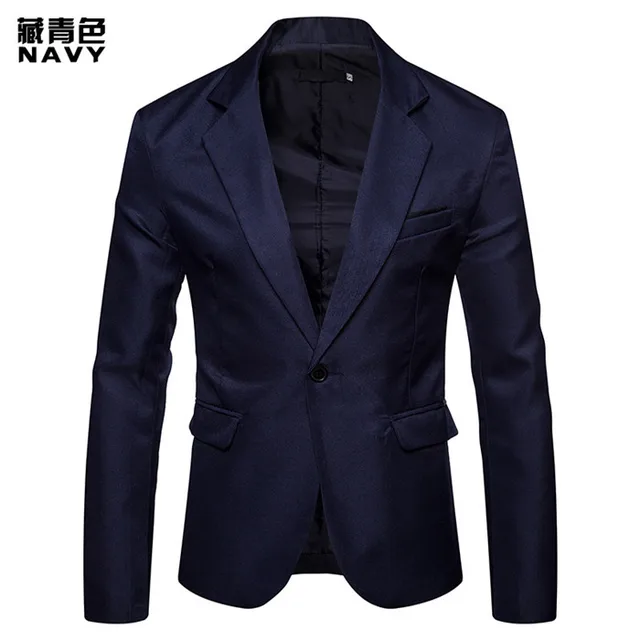 blue blazer suit