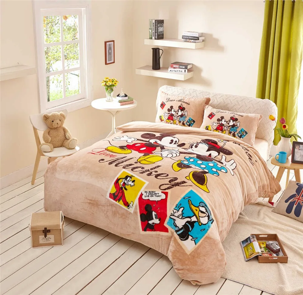 mickey mouse full comforter