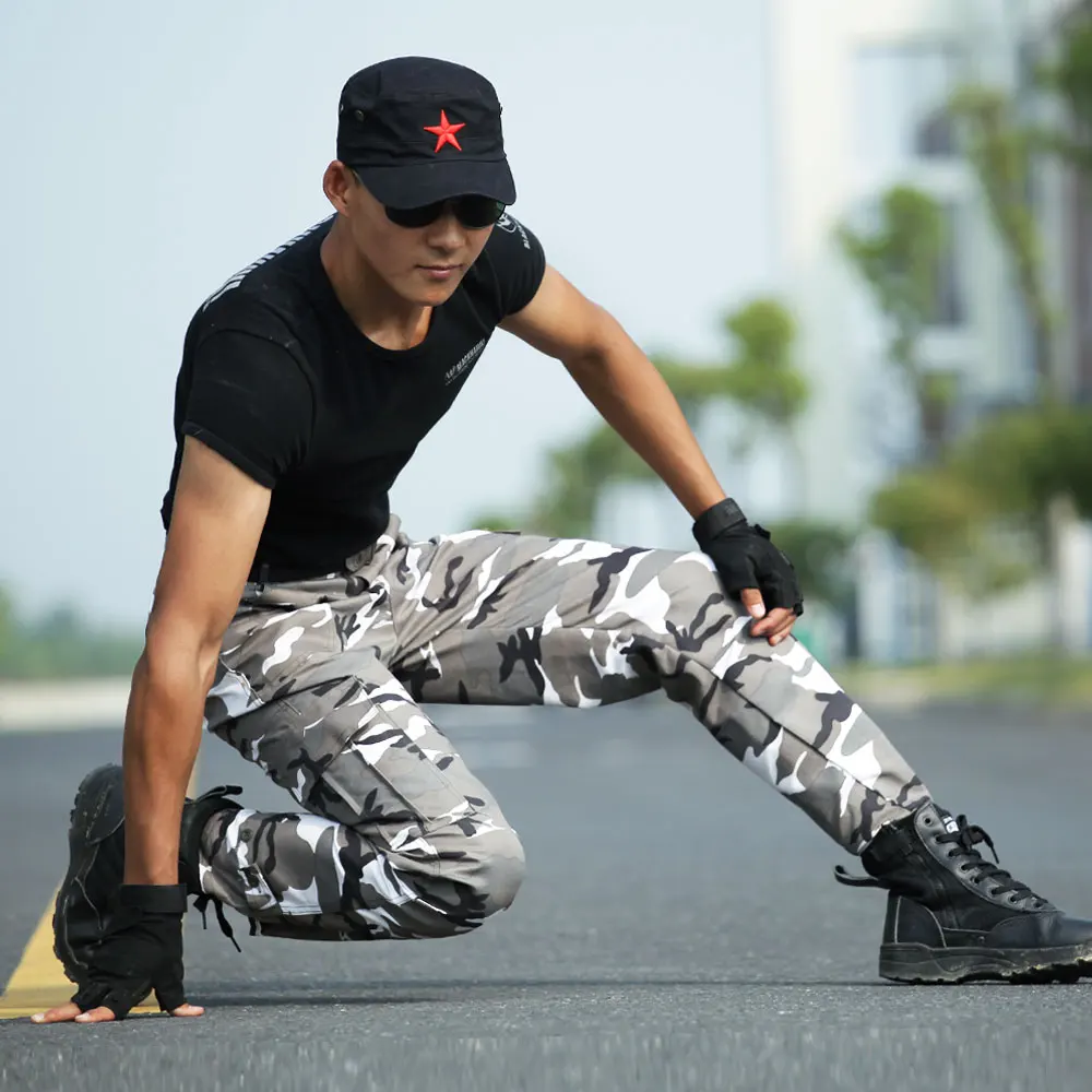 mens snow camo pants