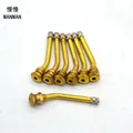 20pcs V3-20-4 High Quality Brass Air Tyre Valve Extension Car Truck Motorcycle Wheel Tires Parts
