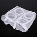 Shoes Bag Mesh Laundry  Bags Storage Organizer Dry Shoe Portable Washing Bags Home Slippers Laundry Dustproof Home House preview-5