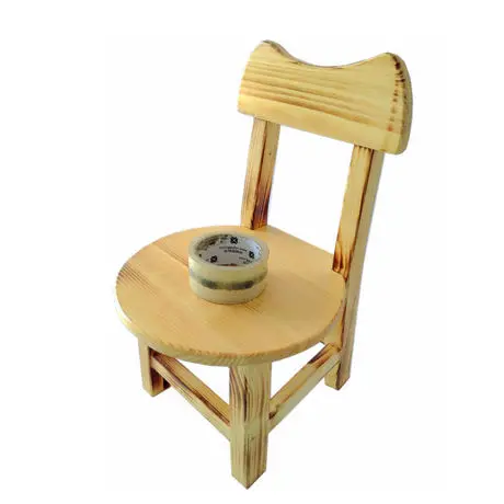 yellow wooden chair