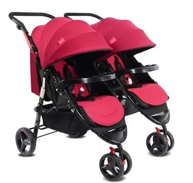 detachable twin pram