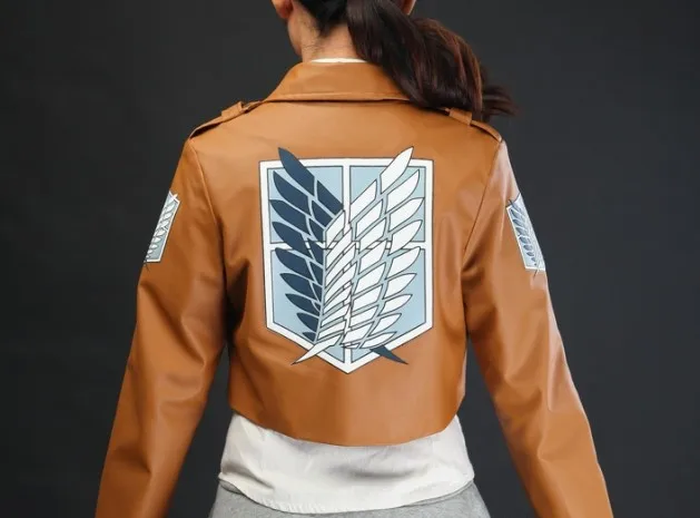 Titan Jacket Levi Eren Cosplay Shingeki 