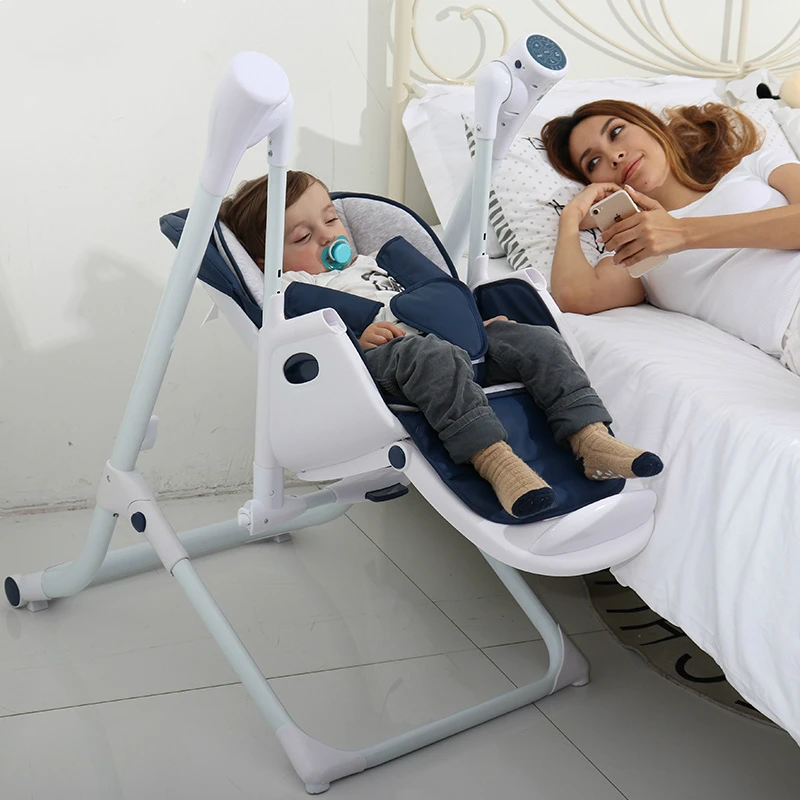 infant swing and high chair