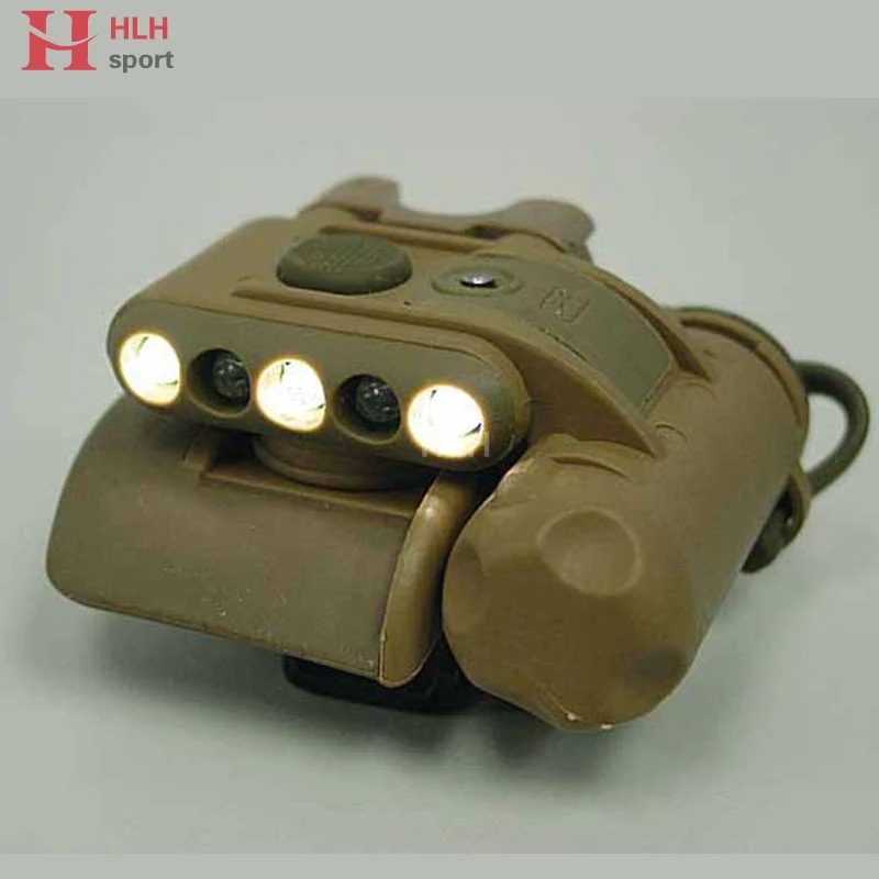 army helmet flashlight