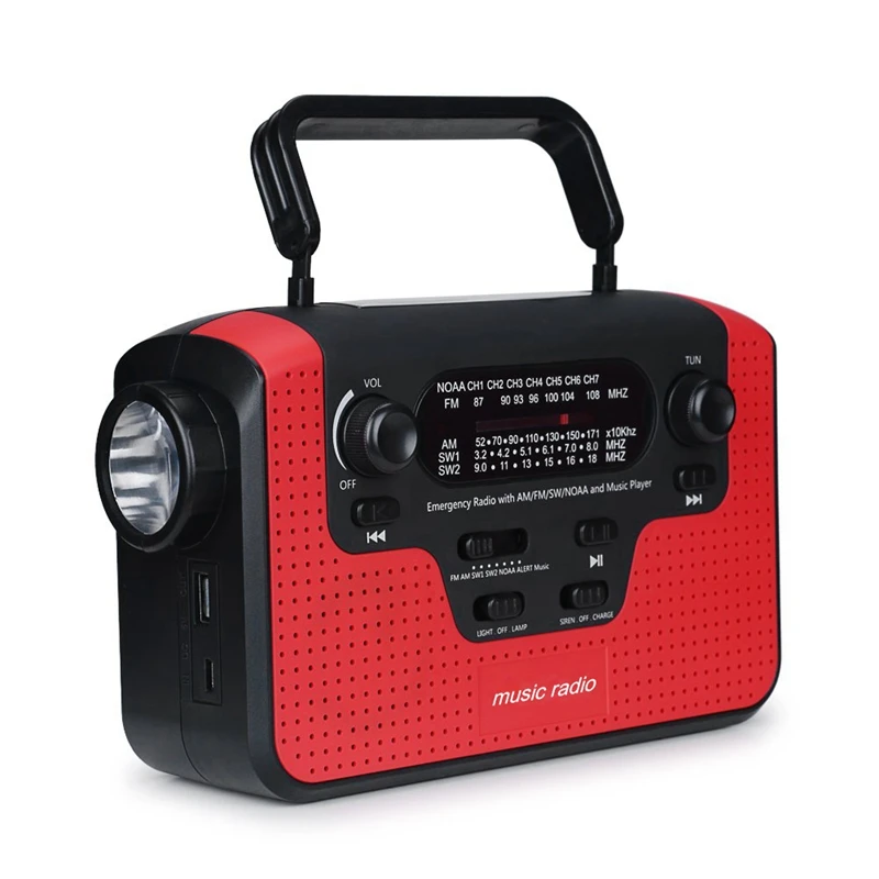 solar powered bluetooth radio