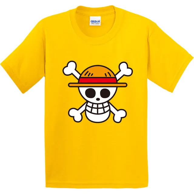 Anime Luffy Funny T-shirt Kids 