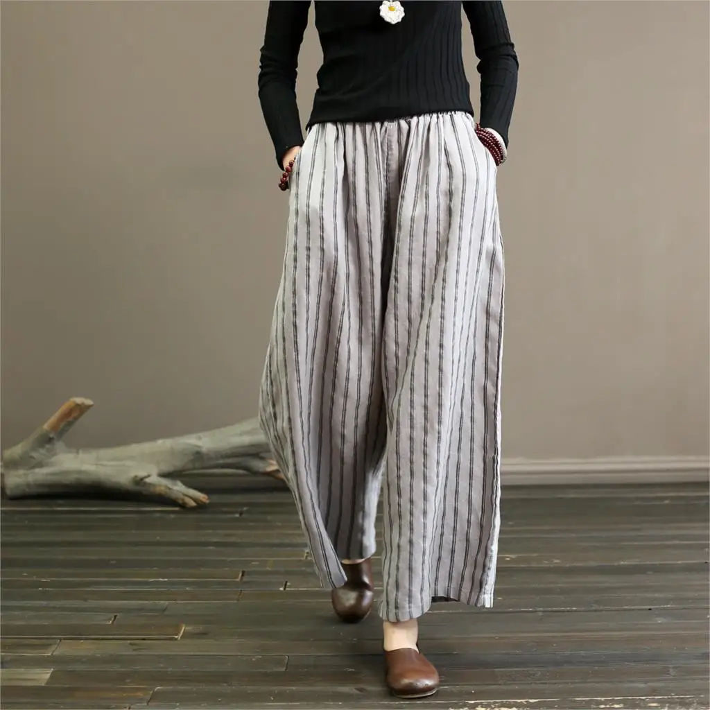 polka dot palazzo pants outfit