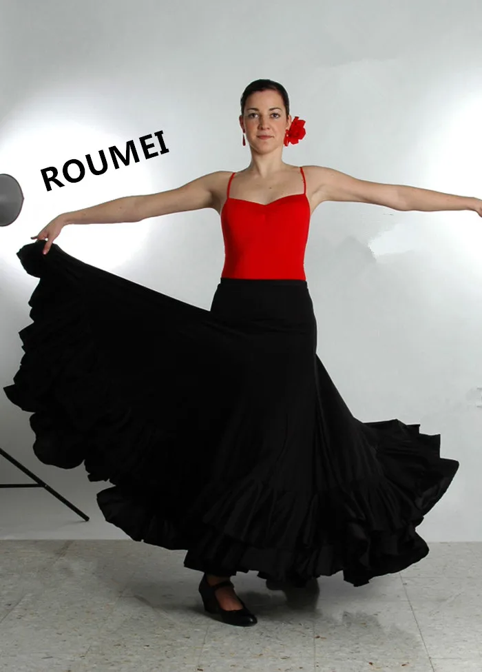 long flamenco skirt