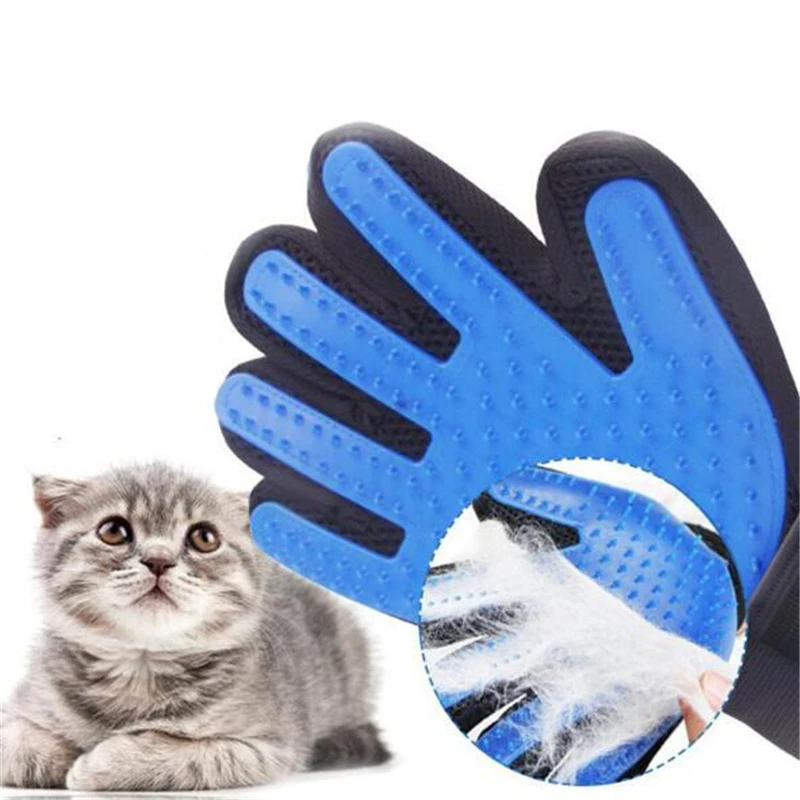 cat glove comb