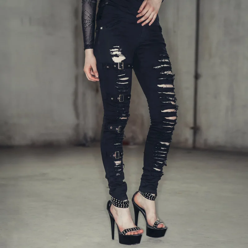 armani ripped jeans