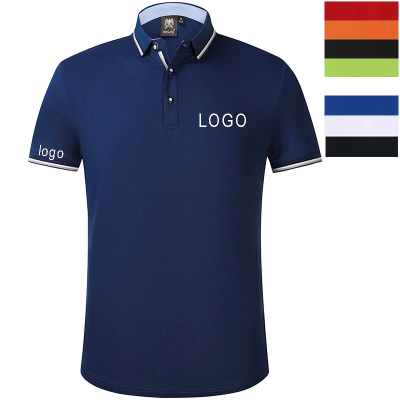 collared shirt with logo