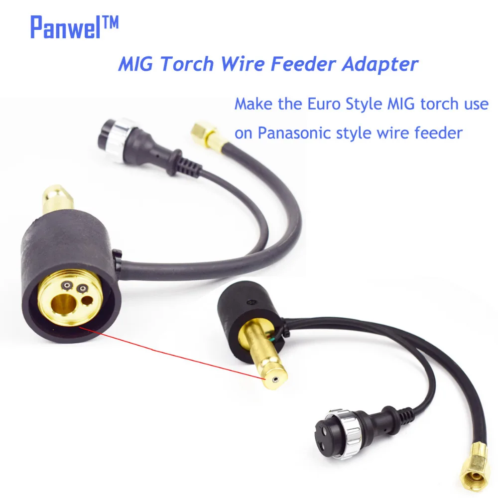 fry Premonition Quadrant Cumpără Sudare & consumabile de lipit | MIG Welder Wire Feeder Adapter  Fitting Euro Style Connector For Welding Torch 15AK 25AK 36KD