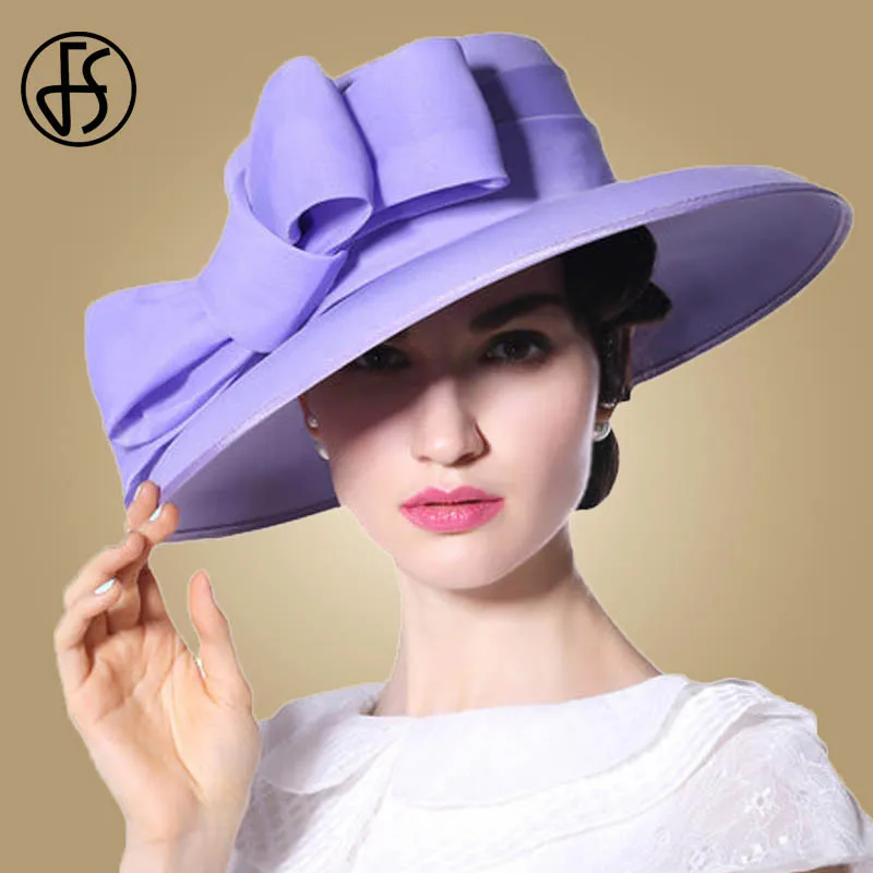 FS Royal Purple Wedding Hats 