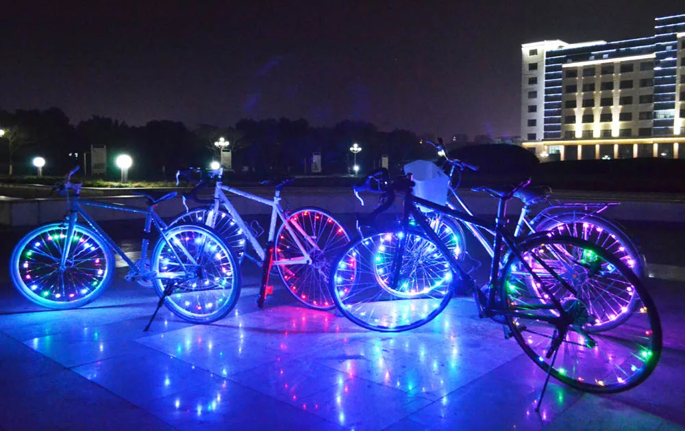 rim lights bike