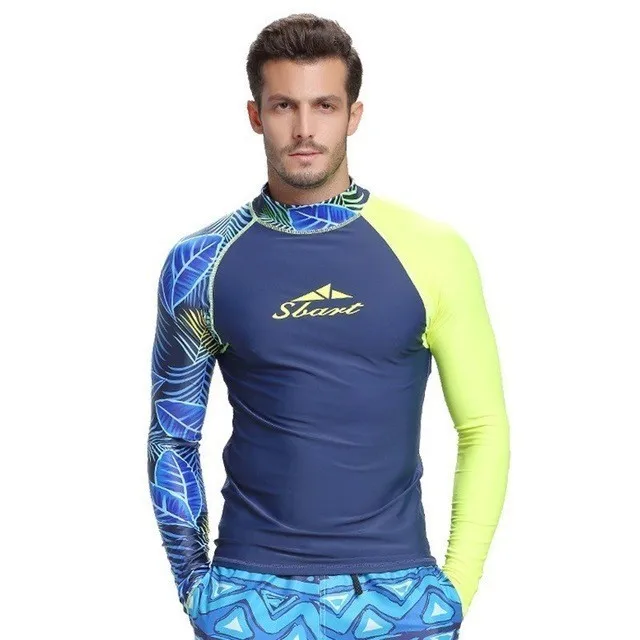 mens uv long sleeve swim shirts