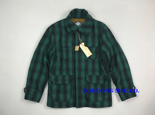 mens plaid hunting jacket