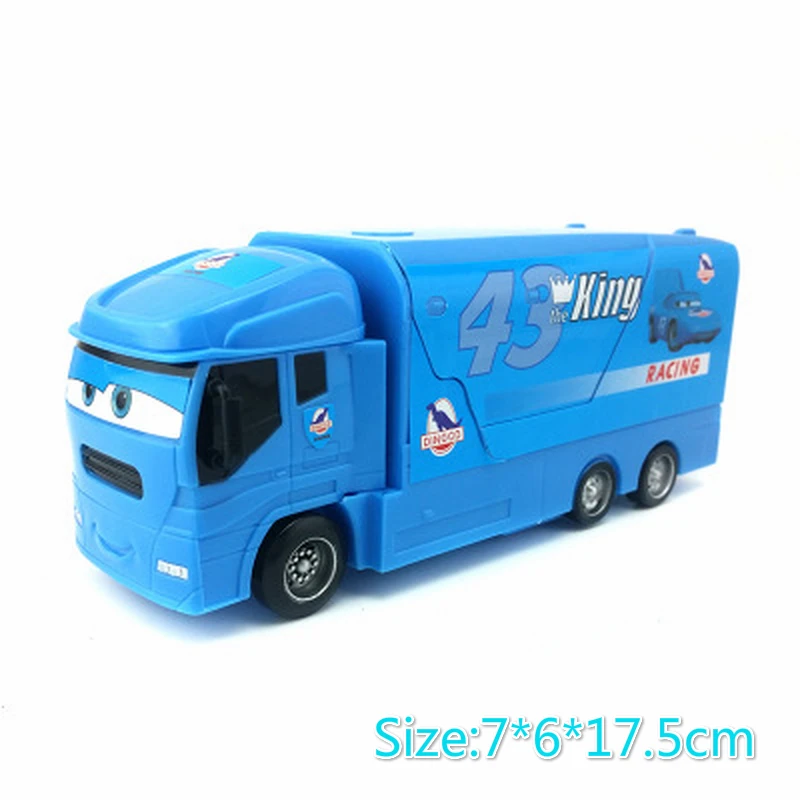 diecast blue truck