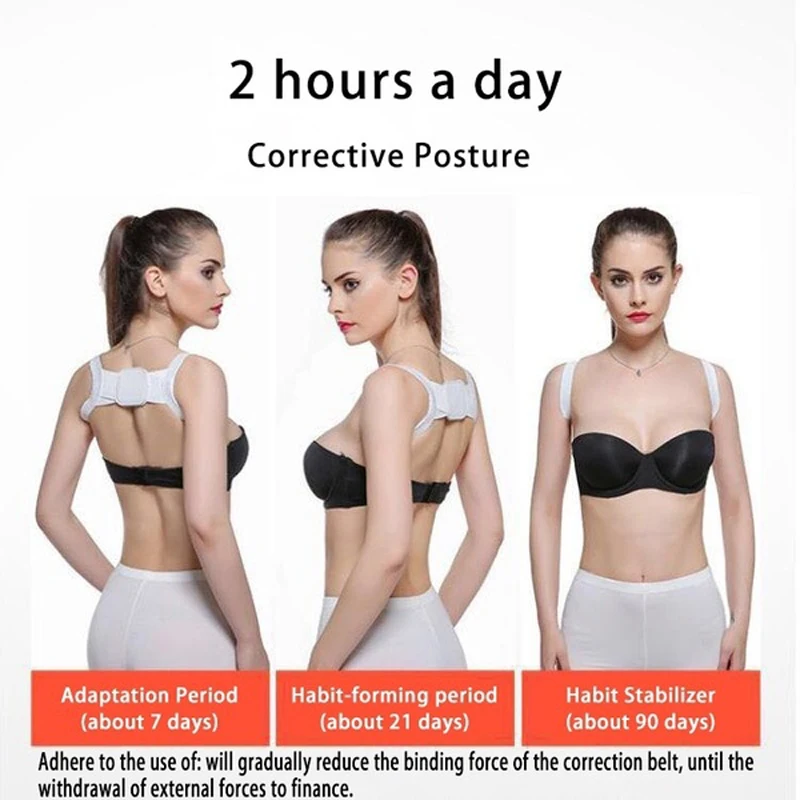 Adult Men And Women Improve Anti Humpback Correction Back Orthosis Up Back  Invisible Humpback Posture Corrector