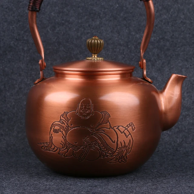 copper tea kettle