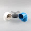 1pc PVC 40mm 50mm Water Pipe 90 Degree Equal Elbow Connector Garden Irrigation Fish Tank Joint Aquarium Adapter preview-3