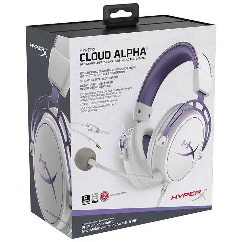 Kingston HyperX Cloud Alpha Purple 