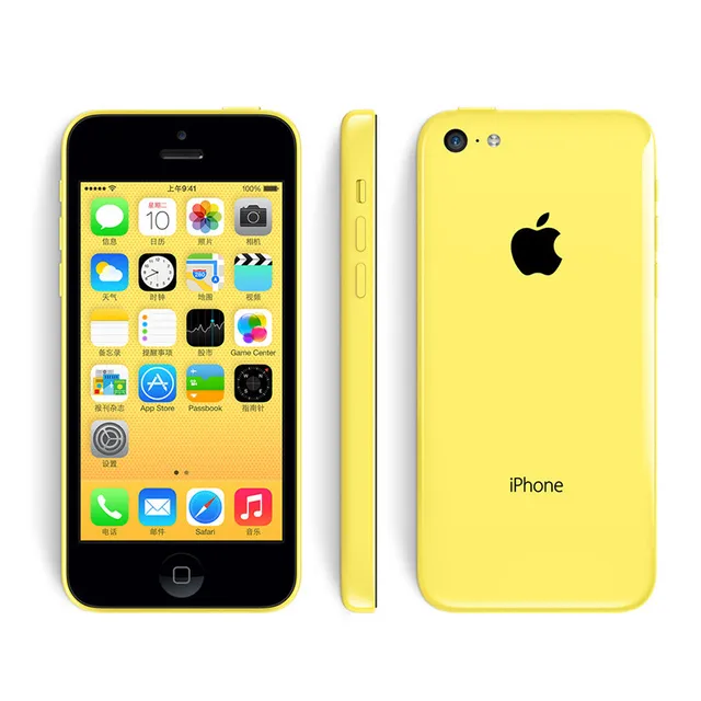 קנו פלאפונים Original Unlocked Apple Iphone 5c Ips 4 0 Dual Core 1gb Ram 8 16 32gb Rom 8mp Wcdma Gps Wifi Ios Used Smartphone