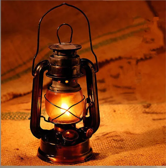 kerosene lamp light