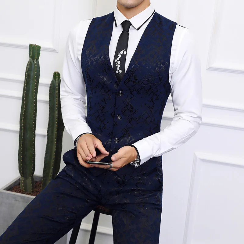 Left ROM Brand Men Black Business 