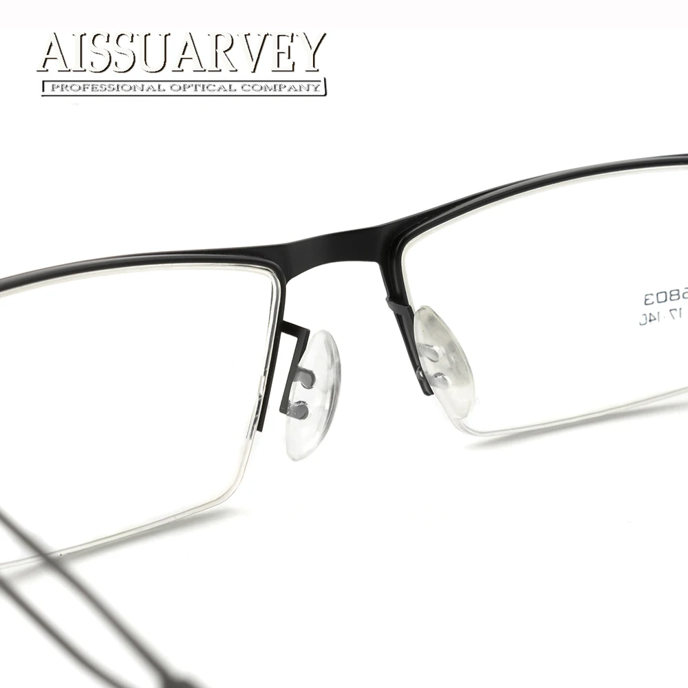 square rimless eyeglasses